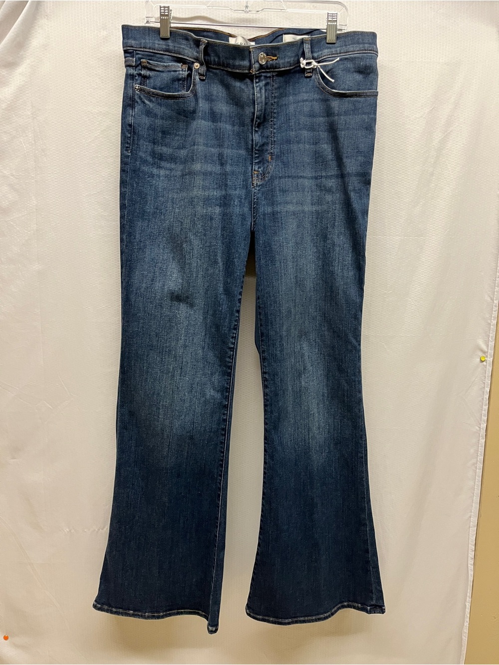 Frame Denim Indigo Flare Jeans